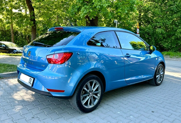 Seat Ibiza cena 32900 przebieg: 88100, rok produkcji 2015 z Kraków małe 466